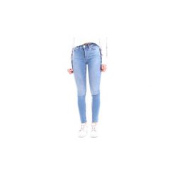 Jeansy straight leg Silvian Heach PGP19708JE. Niebieskie jeansy damskie Silvian Heach. Za 282,65 zł.
