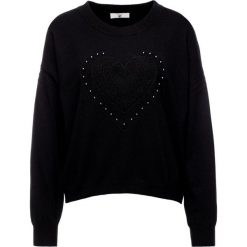 Sweter TwinSet 192LI3UCC. Czarne swetry damskie Twinset, xs, bez wzorów, z bawełny, klasyczne, bez rękawów, bez kaptura. W wyprzedaży za 409,00 zł.