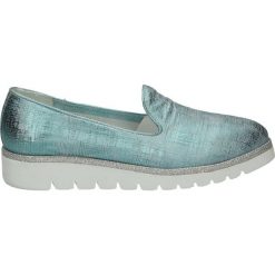 Mokasyny damskie: Mokasyny – 107144 BLUE E