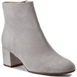 Botki HÖGL - 4-104112 Icegrey 6500. Szare buty zimowe damskie HÖGL, z materiału, na obcasie. W wyprzedaży za 359,00 zł.