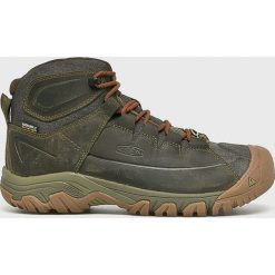 Keen - Buty Targhee. Brązowe buty trekkingowe męskie Keen, z materiału, na sznurówki, outdoorowe. W wyprzedaży za 449,90 zł.