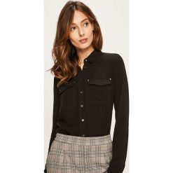 Answear - Koszula. Czarne bluzki damskie ANSWEAR, s, z wiskozy, casualowe. W wyprzedaży za 79,90 zł.