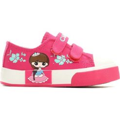 Buty sportowe dziewczęce: Różowe Trampki Flowery Princess