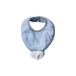 LullaLove SupeRRO Baby Śliniak z gumowym gryzakiem błękit. Niebieskie śliniaki marki LullaLove, z gumy. Za 53,00 zł.