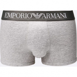 Emporio Armani Underwear - Bokserki. Szare bokserki męskie Emporio Armani, z bawełny. Za 119,90 zł.