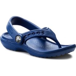 Sandały CROCS - Baya Flip Kids 12066 Cerulean Blue. Niebieskie sandały chłopięce Crocs, z tworzywa sztucznego, bez zapięcia. Za 89,00 zł.