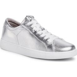 Sneakersy TAMARIS - 1-23691-34 Silver 941. Szare półbuty damskie Tamaris, ze skóry. W wyprzedaży za 199,00 zł.