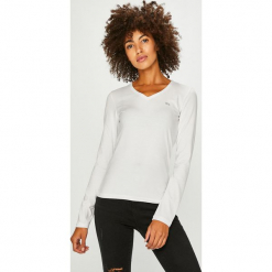 Lacoste - Bluzka. Szare bluzki z odkrytymi ramionami marki Lacoste, l, z bawełny, casualowe. Za 249,90 zł.
