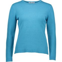Sweter w kolorze turkusowym. Niebieskie swetry damskie marki Cashmere & Jackets, s, bez wzorów, z kaszmiru, bez rękawów, bez kaptura. W wyprzedaży za 137,95 zł.
