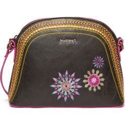 Desigual Ada Deia Cross body bag Czarny Brązowy. Pomarańczowe torebki klasyczne damskie Desigual, z haftami, z materiału, z aplikacjami. Za 274,95 zł.