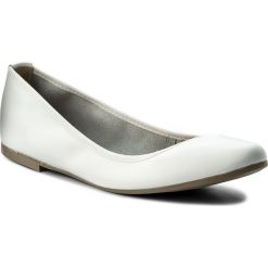 Buty damskie: Baleriny TAMARIS - 1-22128-20 White Leather 117