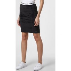 Tommy Jeans - Spódnica damska, czarny. Czarne spódniczki damskie Tommy Jeans, m, bez wzorów, z jeansu. Za 299,95 zł.
