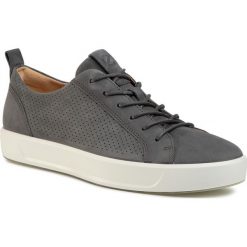 Sneakersy ECCO - Soft 8 M 45088402308 Magnet. Szare sneakersy męskie ecco, bez zapięcia. Za 599,00 zł.