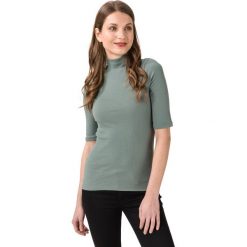 Vero Moda Isla Koszulka Zielony. Zielone koszulki damskie Vero Moda, s, bez wzorów, z elastanu, bez kołnierzyka, z krótkim rękawem. Za 75,95 zł.