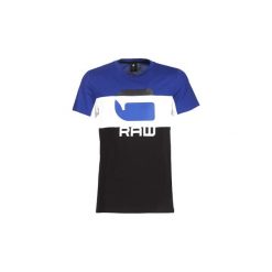 T-shirty z krótkim rękawem G-Star Raw GRAPHIC 41 R T. Czarne t-shirty męskie marki G-Star RAW, s, bez wzorów, retro, bez kołnierzyka, krótkie. Za 179,00 zł.