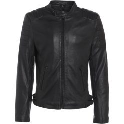Goosecraft BIKER Kurtka skórzana black. Czarne kurtki męskie skórzane marki Reserved, l. W wyprzedaży za 629,25 zł.