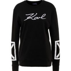 KARL LAGERFELD TERRY Bluza black/white. Czarne bluzy rozpinane damskie KARL LAGERFELD, m, z bawełny. Za 689,00 zł.