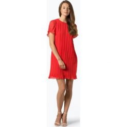 Marie Lund - Sukienka damska, czerwony. Czerwone sukienki damskie Marie Lund, bez wzorów, eleganckie, bez kołnierzyka, bez rękawów, plisowane. Za 349,95 zł.