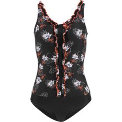 Kostium kąpielowy shape Level 1 bonprix czarny z nadrukiem. Czarne stroje kąpielowe damskie bonprix, z nadrukiem. Za 109,99 zł.