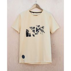 T-shirt PERSPECTIVE LIGHT YELLOW. Żółte t-shirty męskie CHOKA, m, bez wzorów, z elastanu, klasyczne, z klasycznym kołnierzykiem. Za 129,00 zł.