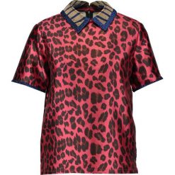 Bluzki asymetryczne: Scotch & Soda SHORT SLEEVE WITH CONTRAST COLLAR Bluzka combo