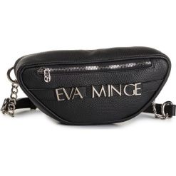 Saszetka nerka EVA MINGE - EM-31-05-000356 101. Czarne nerki damskie Eva Minge, bez wzorów, ze skóry, młodzieżowe, bez dodatków. Za 399,00 zł.