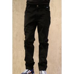 Silas Cord Pant G85590. Czarne spodnie męskie Adidas, m, bez wzorów, z bawełny. W wyprzedaży za 129,99 zł.