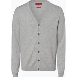 Finshley & Harding - Kardigan męski, szary. Szare kardigany męskie marki Finshley & Harding, m, bez wzorów, prążkowane. Za 179,95 zł.