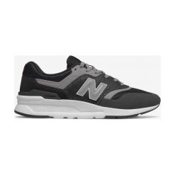 New Balance 997 Tenisówki Czarny. Czarne trampki męskie New Balance, bez wzorów, ze skóry, bez zapięcia. Za 430,95 zł.