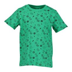 Blue Seven Koszulka Chłopięca 116 Zielona. Niebieskie t-shirty chłopięce Blue Seven, bez wzorów, bez rękawów. W wyprzedaży za 53,00 zł.