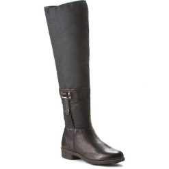 Oficerki CAMEL ACTIVE - Modena 780.73.01 Black. Czarne buty zimowe damskie marki Camel Active, z materiału, przed kolano, na wysokim obcasie, na obcasie. W wyprzedaży za 399,00 zł.