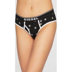 Diesel - Figi. Czarne majtki damskie Diesel, xs, z elastanu. W wyprzedaży za 49,90 zł.