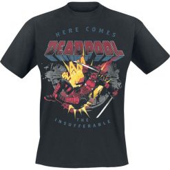 T-shirty męskie z nadrukiem: Deadpool The Insufferable T-Shirt czarny