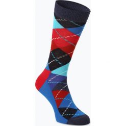 Happy Socks - Skarpety męskie, niebieski. Niebieskie skarpetki męskie Happy Socks, bez wzorów. Za 44,95 zł.