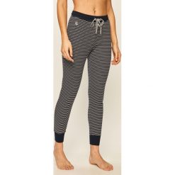 Lauren Ralph Lauren - Spodnie piżamowe. Niebieskie piżamy damskie Lauren Ralph Lauren, s, z bawełny. W wyprzedaży za 139,90 zł.