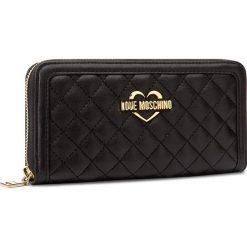 Portfele damskie: Duży Portfel Damski LOVE MOSCHINO - JC5505PP14LA0000 Nero