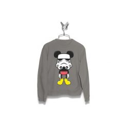 Bluza Myszka Micky Trooper Męska. Czarne bluzy męskie Failfake, s. Za 170,00 zł.