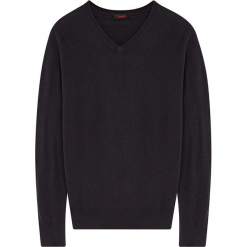 Sweter w kolorze granatowym. Niebieskie swetry klasyczne męskie Rodier, m, z dzianiny. W wyprzedaży za 108,95 zł.