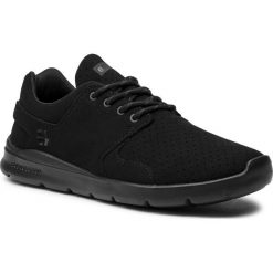 Sneakersy ETNIES - Scout Xt 4101000459 Black/Black/Black 004. Czarne sneakersy męskie marki Etnies, na co dzień, bez wzorów, z tworzywa sztucznego, bez zapięcia. W wyprzedaży za 249,00 zł.