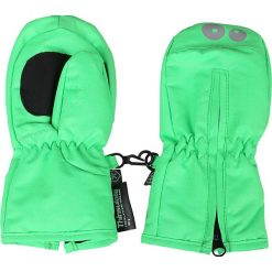 Rękawiczki "Kompin" w kolorze zielonym. Zielone szaliki i rękawiczki niemowlęce Color Kids, bez wzorów. W wyprzedaży za 45,95 zł.