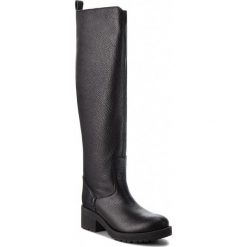 Muszkieterki L37 - Dream Boots SS11 Czarny. Czarne kozaki damskie L37, ze skóry. W wyprzedaży za 629,00 zł.