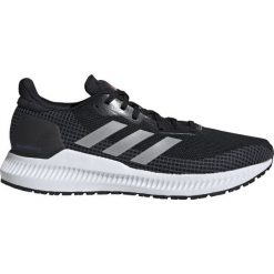 Buty męskie biegowe adidas SOLAR BLAZE. Czarne buty sportowe męskie Adidas, na lato, z gumy, bez zapięcia, do biegania. Za 229,00 zł.