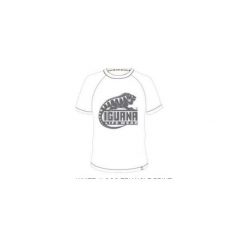Koszulki sportowe męskie: IGUANA Koszulka Męska Lanre White/Logo Triangle Print r. M