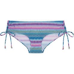 Stroje dwuczęściowe damskie: Figi bikini „Acapulco” w kolorze turkusowym ze wzorem