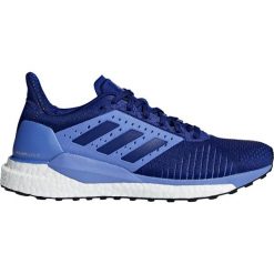 Buty adidas Solar Glide ST W Niebieskie. Niebieskie buty sportowe damskie Adidas, w paski, z meshu, do biegania. Za 399,99 zł.