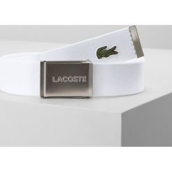 Paski damskie: Lacoste BELT Pasek white