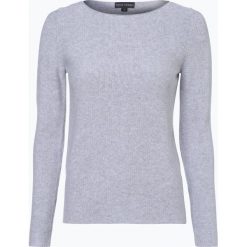Franco Callegari - Sweter damski, szary. Szare swetry damskie marki Franco Callegari, l, bez wzorów, z bawełny, eleganckie, bez rękawów, bez kaptura. Za 179,95 zł.