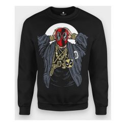 Koszulka męska Rapper Deadpool. Koszulki męskie MegaKoszulki, m, bez wzorów, z bawełny, z podwójnym kołnierzykiem, bez rękawów. Za 54,90 zł.