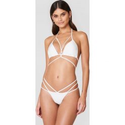 Stroje dwuczęściowe damskie: FAYT Dół od bikini Isaiah – White
