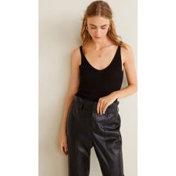 Mango - Top Kling. Szare topy damskie Mango, l, z dzianiny. Za 89,90 zł.